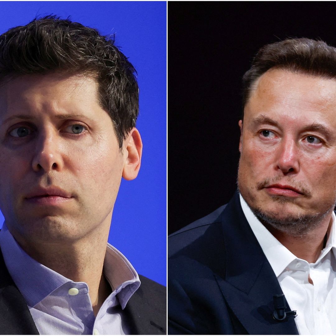 Los magnates Sam Altman y Elon Musk